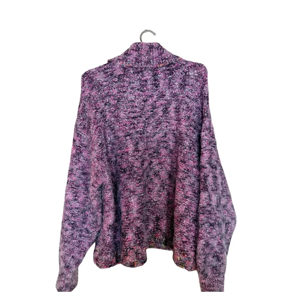 Free‎ People Purple Stellar V-Neck Sweater size Medium
